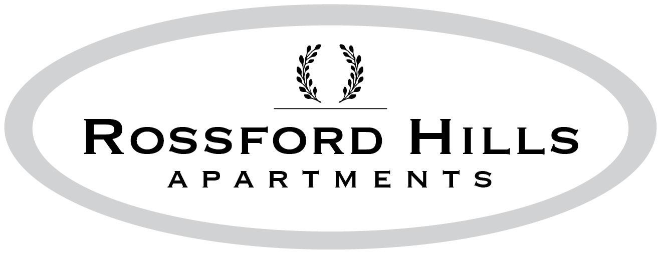 A logo for Rossford Hills Apartments is displayed.